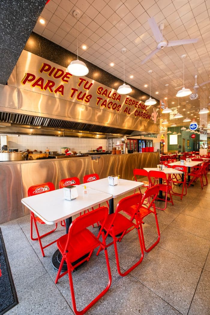 Comedor de La Chula Roma