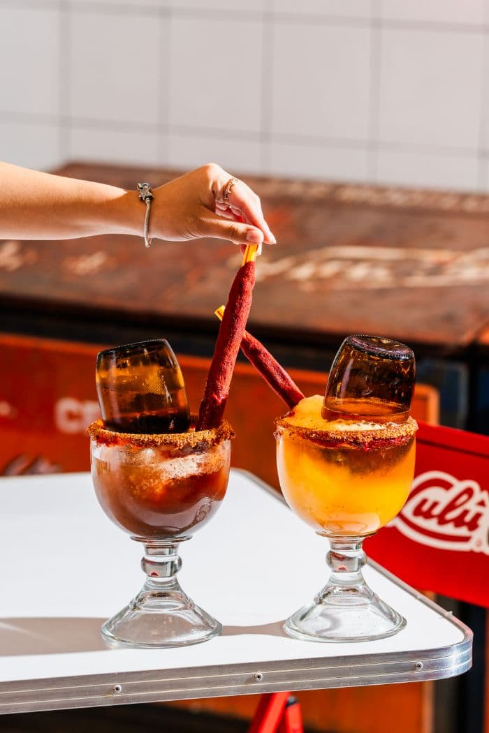 Micheladas preparadas